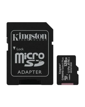 TARGETA MICRO SD 128GB KINGSTON 100MB/S CLASE 10  