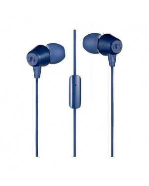 JBL AUDIF/MIC C50HI IN-EAR WIRED BLUE