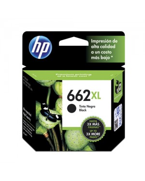 HP CARTRIDGE CZ105AL NEGRO 662XL