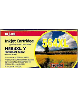 P.COLOR HP564XL YELLOW