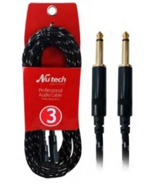 NUTECH CABLE GUITARRA ELECTRICA 6MTS