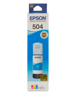 EPSON T504 CYAN BOTELLA C13T03N22A