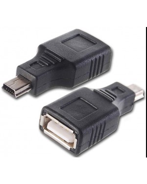 ADAPTADOR USB 2.0 a MINI USB 5 PIINES
