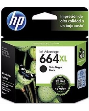 HP CARTRIDGE 664XL F6V31AL NEGRO ADVANTAGE